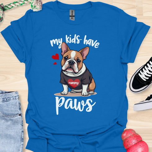 My kids have paws - V4 - Sweet Dog T-Shirt